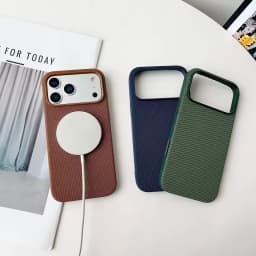 Vysoce kvalitní originální tkané pouzdro pro iPhone 17 16 15 14 13 Pro Max 17 Air s oficiálním magnetickým ochranným krytem MagSafe - náhled 6