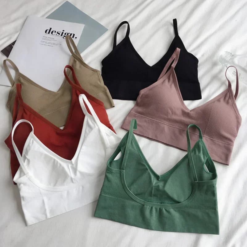 Dámské sexy crop topy, podprsenka Tube Top, dámské streetwear bez rukávů, bezešvé sportovní podprsenka, crop tílko, top s kapucí, bandeau top, základní tílko