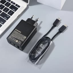 Samsung 65W super rychlá nabíječka pro Galaxy S25 S24 S23 S22 S21 Ultra A53 A54 S9 duální kabel typu C pro rychlé nabíjení, příslušenství pro telefon - náhled 5