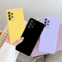 Silikonový kryt s tekutým povrchem pro Samsung Galaxy A52 A72 A13 A23 A33 A53 A73 A04 A04S A04E A14 A24 A34 A54 A22 A32 5G - náhled 5