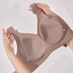 1/2PCS Women's Seamless Underwear, Thin Style, Large Breasts, Small Breasts, No Wires, Pull-up And A