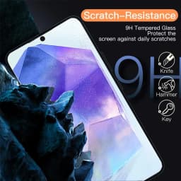 Pro Samsung A55 A56 Tvrzené sklo ochranné sklo pro Samsung Galaxy A55 A54 A14 A35 A34 A51 A52 A52S A36 A15 A16 A25 S24 S25 - náhled 3