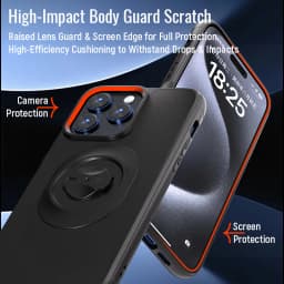 Pro nárazuvzdorné pouzdro Garmin Quick Mount pro iPhone 16 Pro Max, 16 Pro, 15, 14, 13, 12 - ochranný kryt proti pádu - náhled 4