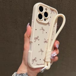 Roztomilý měkký kryt na telefon s puntíkovanou mašlí pro Xiaomi Redmi Note 14 13 12 Pro Plus 5G 13 12S 11S 11 Redmi 12 14C - náhled 3