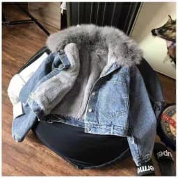 Americká vintage džínová bunda s dlouhým rukávem, krátká dámská odnímatelná retro bunda s knoflíky, čistá barva, vysoký pas, ležérní, podzim 2025 - náhled 4