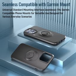 Pro nárazuvzdorné pouzdro Garmin Quick Mount pro iPhone 16 Pro Max, 16 Pro, 15, 14, 13, 12 - ochranný kryt proti pádu - náhled 5