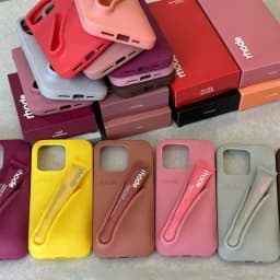 Podzimní edice Rhode Cover pro iPhone 17 16 15 14 13 12 11 Pro Max Plus 16E Air Soft silikonový kryt s leskem na rty a rtěnkou v krabičce - náhled 2