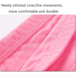 3 ks/sada kalhotek pro plus size pro ženy, spodní prádlo, bavlněné dívčí kalhotky, jednobarevné sexy spodní prádlo, dámské kraťasy, kalhotky 3XL/4XL - náhled 6