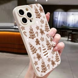 Vtipný novoroční vánoční kryt s motivem stromečku pro Samsung Galaxy A55 A54 A53 A35 A34 A14 A15 A16 A52 5G S25 S23 S22 Ultra Plus S24 FE - náhled 4