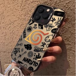 Matný kryt s motivem anime N-Narutos pro Samsung Galaxy S24 S23 S22 S21 Ultra Plus FE A54 A34 A24 A14 A73 A53 A33 5G 20" (Žhavé anime, N-Narutos, Naruto) - náhled 2