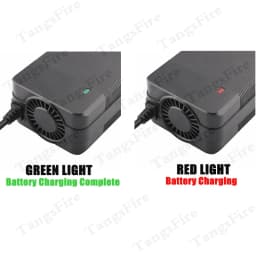 67,2 V 3 A Inteligentní nabíječka lithiových baterií 16Series pro 60 V Li-ion nabíječku baterií GX16/XLR/DC/GX12/RCA Vysoce kvalitní konektor - náhled 4