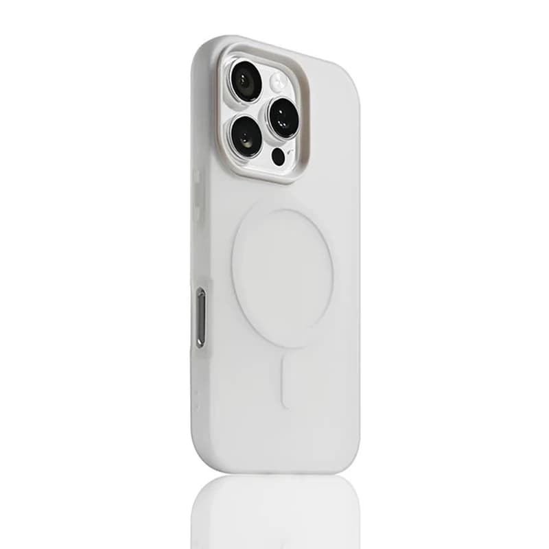 Luxusní matně bílý kryt MagSafe pro iPhone 11 12 13 14 15 16 Pro Max PLUS s bezdrátovým nabíjením a magnetickým krytem