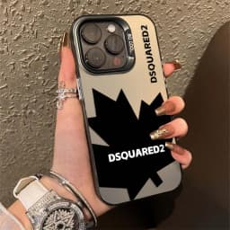 Matný kryt Dsquare Red2s pro Apple iPhone 17 16 15 14 13 Pro Max Plus, barevný stříbrný - náhled 5