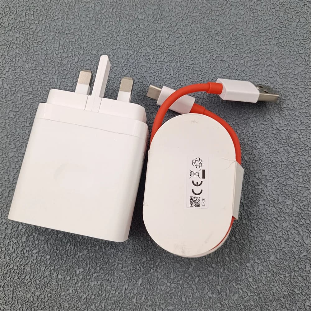 OnePlus 100W SuperVOOC rychlonabíječka s UK zástrčkou pro OnePlus 13 12 11 Ace5 Pro 12R 13R Nord CE 4 Lite USB telefonní adaptér typu C