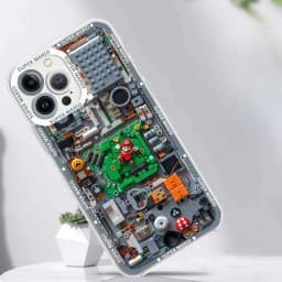 Pouzdro s motivem hry Super Marios pro Motorola Moto G32 G22 G53 G52 G30 Edge 40 Pro G71 G72 G73 G60 G60S G9 Play Plus - náhled 3