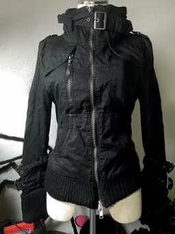 Americké vintage kabáty s kapucí z umělé kožešiny s kapucí pro ženy, mikiny na zip, ležérní streetwear grunge bunda Y2k se stojáčkem - náhled 2