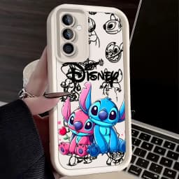 Pouzdro s motivem medvídka Pú pro Samsung Galaxy S25 Ultra Plus S24 S23 S22 S21 S20 FE A73 A72 A71 A56 A55 A54 5G A52 A52S A51 4G - náhled 3