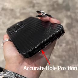 Průhledný kryt na telefon pro iPhone 16 15 11 12 13 14 Pro Max Měkký vlnitý silikonový nárazník Zadní kryt Průhledné pouzdro - náhled 6