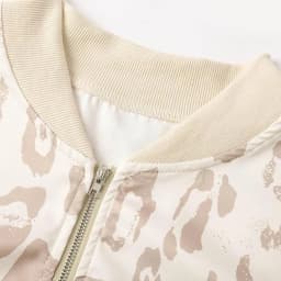 Dámské bomber bundy větších velikostí s leopardím potiskem a dlouhým rukávem, zapínání na zip, falešný výstřih, baseballové kabáty, trendy streetwear, ležérní outfity - náhled 5