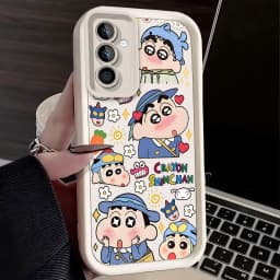 Pouzdro C-Crayon S-ShinChan pro Samsung Galaxy S25 Ultra Plus S24 S23 S22 S21 S20 FE A73 A72 A71 A56 A55 A54 5G A52 A52S 4G - náhled 5