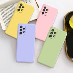 Silikonový kryt s tekutým povrchem pro Samsung Galaxy A52 A72 A13 A23 A33 A53 A73 A04 A04S A04E A14 A24 A34 A54 A22 A32 5G - náhled 6
