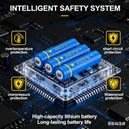 1-4 balení 12V náhrada za lithium-iontové baterie Dewalt DCB120 12V 3,0Ah baterie DCB125 DCD710 DCB124 baterie pro elektrické nářadí - náhled 6