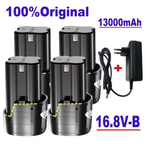 100%Nové16.8V B 13000mAh.herramiens.electricas de.bateria,taladro nabíjecí.para.destornilador.inalambrico.taladro electrico.