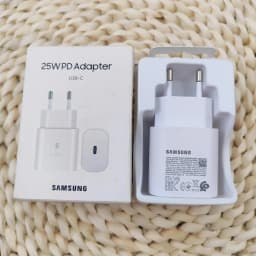 Samsung A56 A36 A26 5G 25W super rychlá nabíječka PD USB Type-C adaptér pro SAMSUNG Galaxy S25 S24 Ultra Plus S23 FE A05S - náhled 4