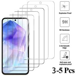 Pro Samsung A55 A56 Tvrzené sklo ochranné sklo pro Samsung Galaxy A55 A54 A14 A35 A34 A51 A52 A52S A36 A15 A16 A25 S24 S25 - náhled 2