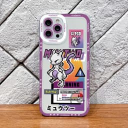 Pouzdro s motivem mozaiky Pokémonů Jigglypuffs pro Samsung Galaxy S24 S23 S22 S21 Ultra Plus 5G S20 FE Note 20 10 s okrajovým potiskem - náhled 6
