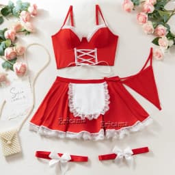 Cosplay Sexy Erotic Lingerie Women Bra And Panty Garters Sexy Lingerie Sets For Sex Women's Underwea