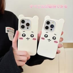 Roztomilý japonský komiksový kreslený film Chiikawas měkký silikonový kryt na telefon pro iPhone 16 15 14 Plus 13 12 Pro Max nárazuvzdorný zadní kryt - náhled 2
