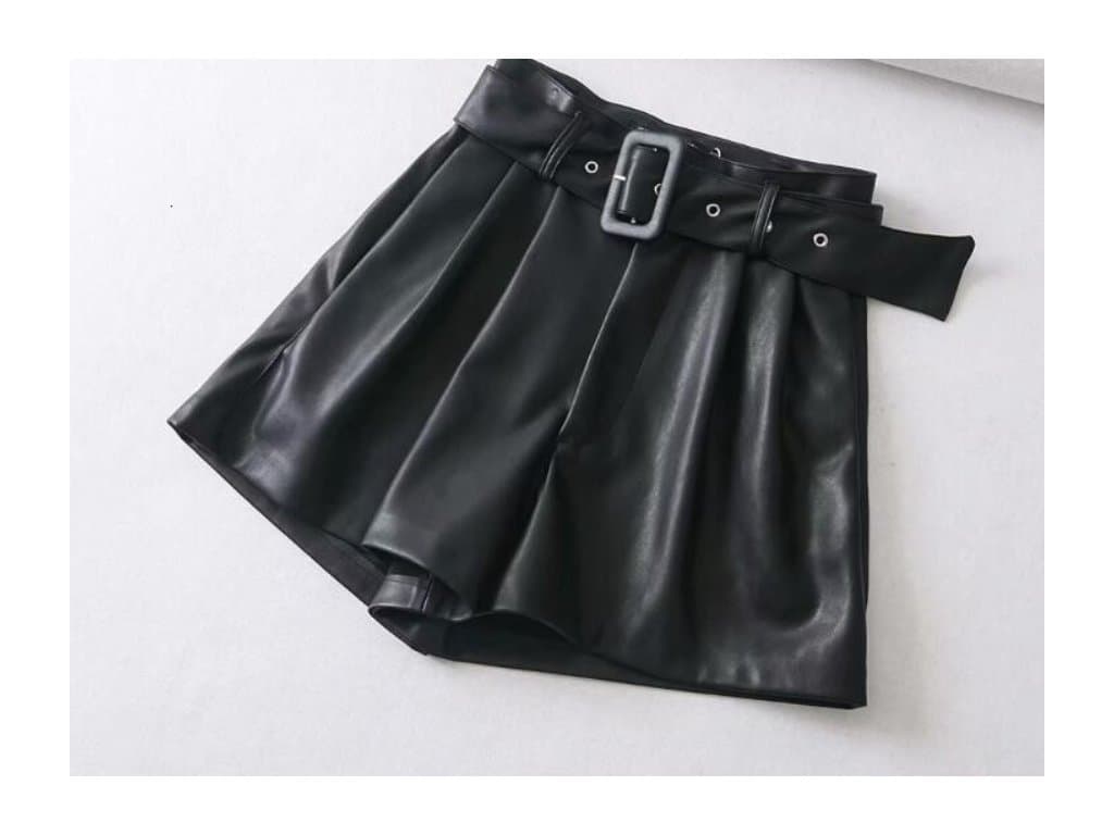 Dámské kožené kraťásky, šortky "Win" 2 barvy