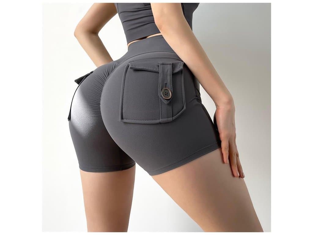 Ženy Sportovní šortky Fitness černé