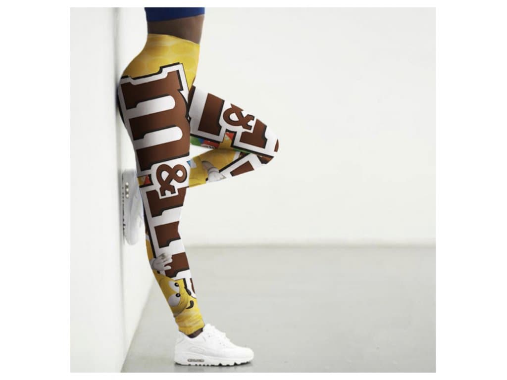 Sportovní legíny Dámské 3D mm