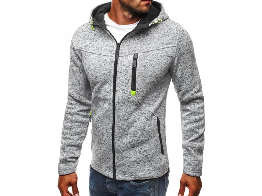 Stylová Mikina se zipem "Crow"