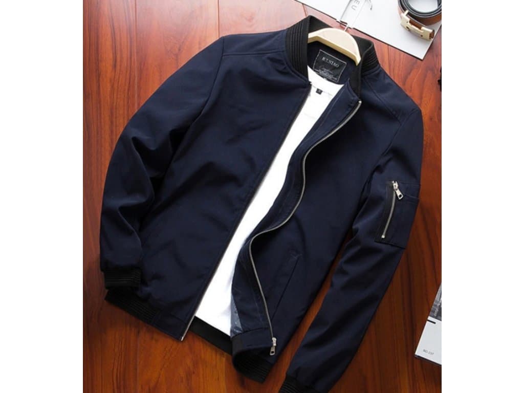 Stylová Mikina se Zipem "Bomber"