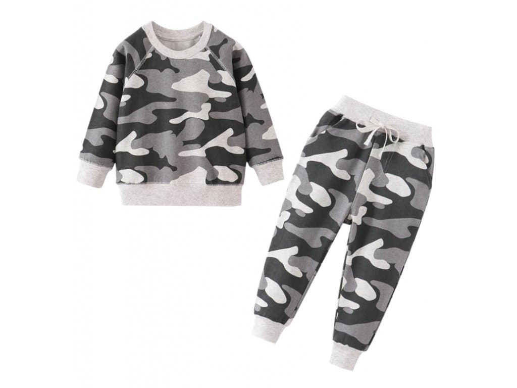 Dětský set mikina a tepláky Army