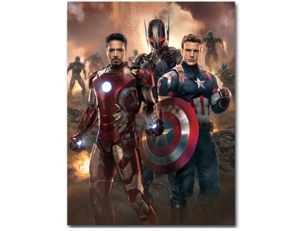 Plakát Avengers Iron man kapitán amerika