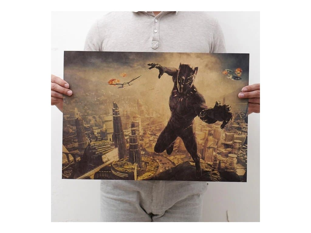 Plakát Black panther