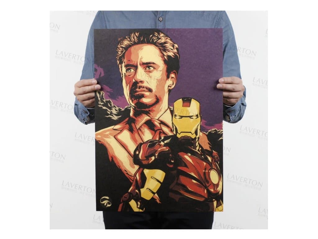 Plakát Iron man Tony Stark