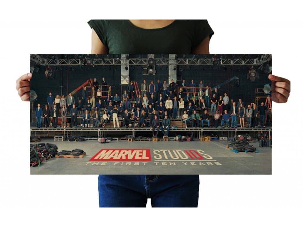 Plakát Marvel 10 výročí