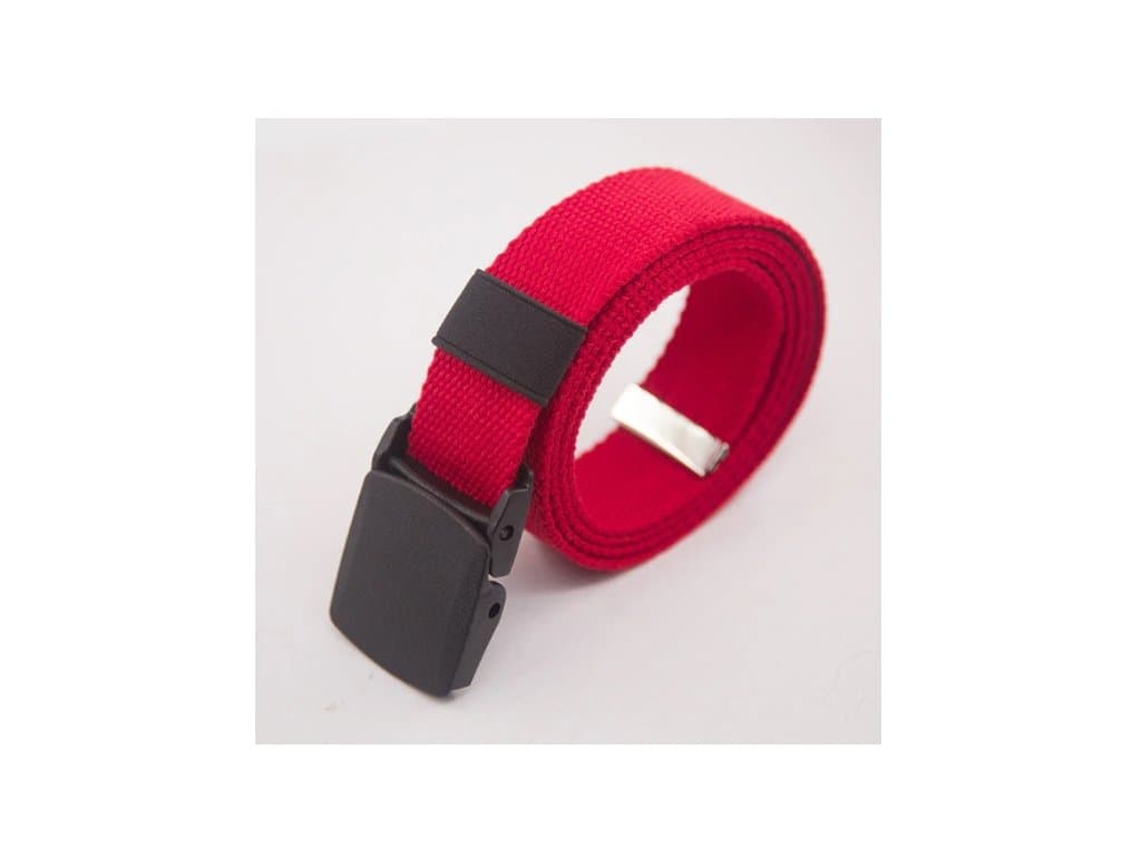 Plátěný opasek unisex 4 barvy