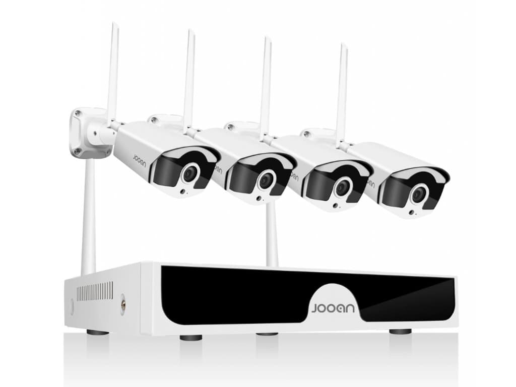 Bezpečnostní kamerový systém Wifi 4x Kamera zvukový záznam 3MP