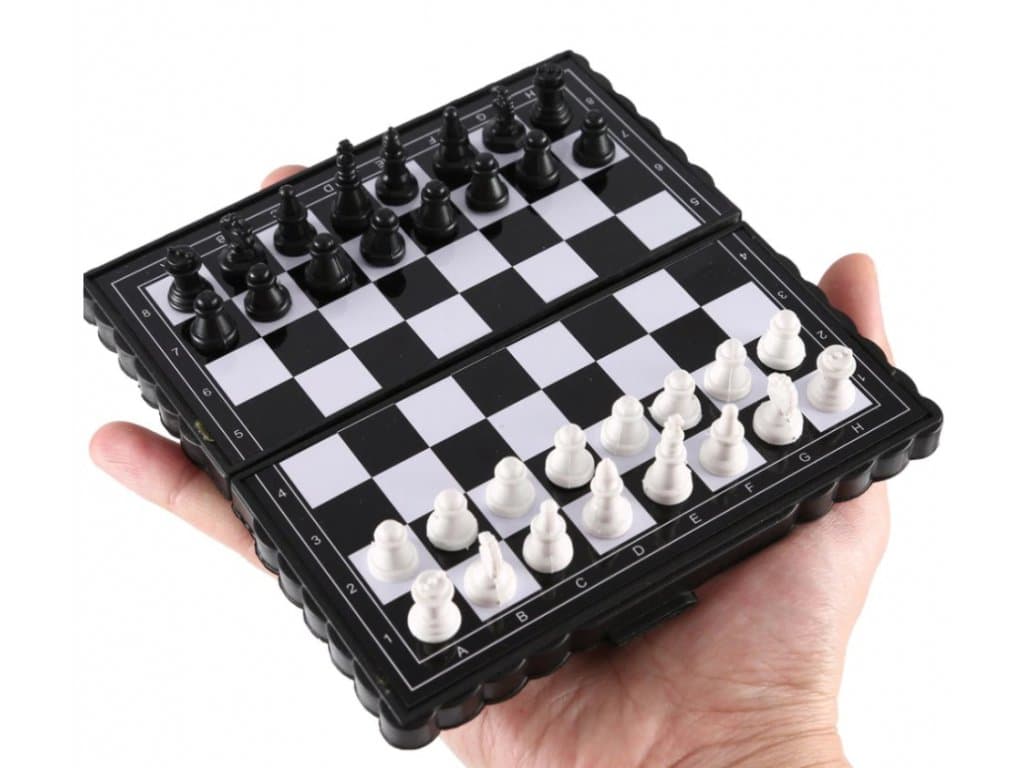 Mini magnetické šachy Přenosné