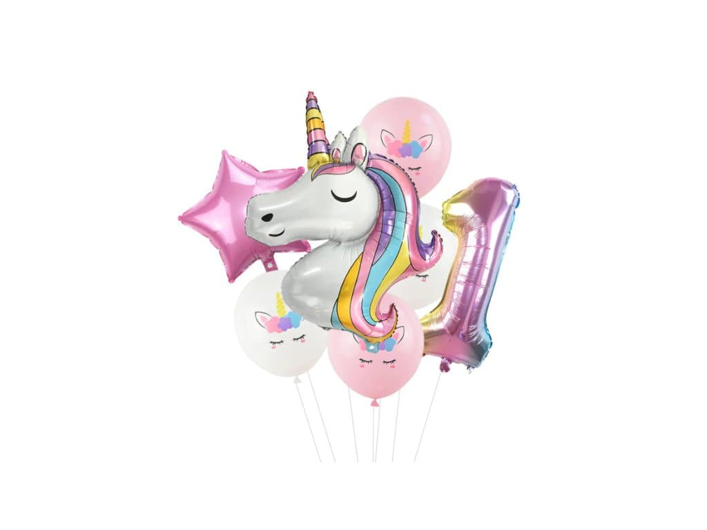 Unicorn Party Balónky Narozeninová dekorace