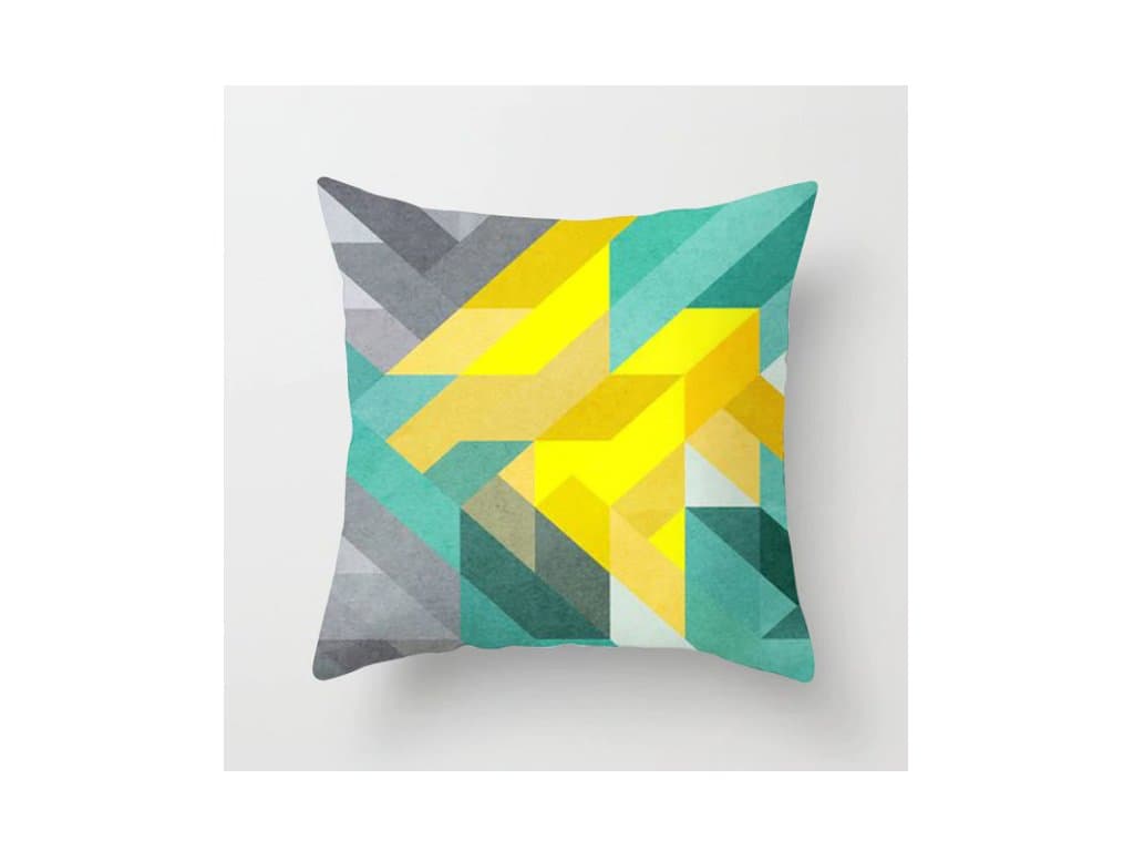 Povlak na polštář Abstraktní geometrický 45x45 typ 1
