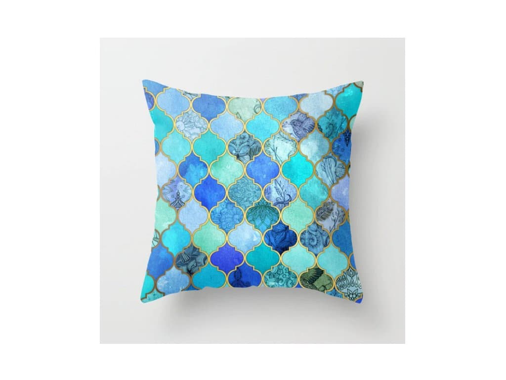 Povlak na polštář Abstraktní geometrický 45x45 typ 20