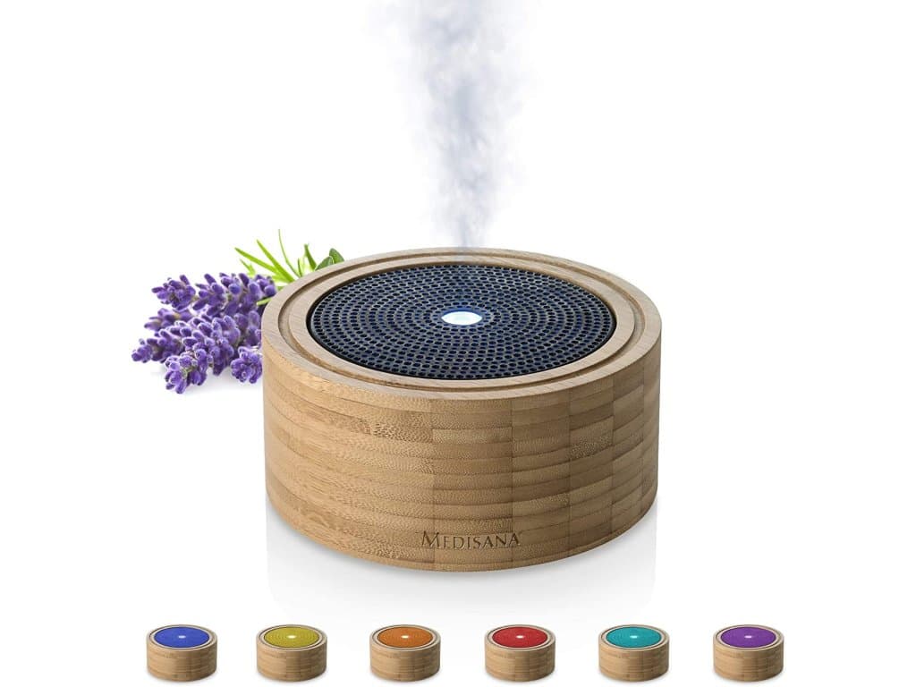 Aroma difuzér vyrobený z bambusu Medisana