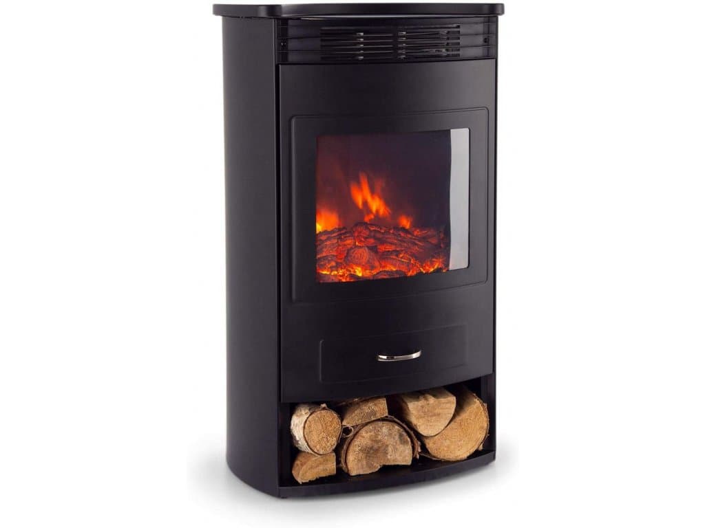 Elektrický krb Klarstein Bormio s topením